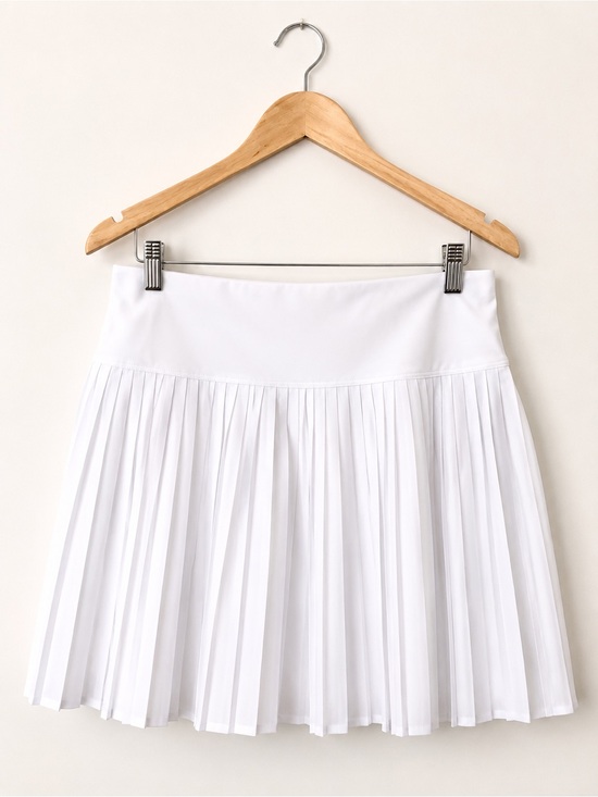 Dresses & Skirts - White Athletic Pleated Tennis Skort | Built-In Shorts | ACX Active | Large